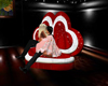 NUV  COUCH HEART KISS