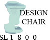 design chair turquoise