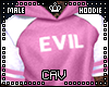 Pink Evil Hoodie