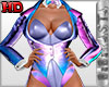 BBR Bunny Corset Rainbow