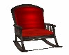 *RED* ROCKING  CHAIR