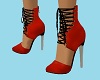 Chloe Open Shoe Red