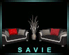 SAV Black Duo Chairs