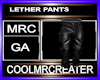 LETHER PANTS