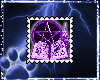 ~WK~Purple wiccan stamp