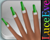V2 Green Chispia Nails