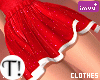 T! Holidays Red Skirt