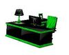 ~CZ~Green/Black Desks