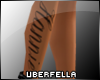 UF Hannie Leg Tattoo F