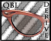 Copper Cat Eye Glasses