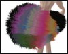 Black & Rainbow Tails