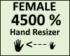 Hand Scaler 4500% Female