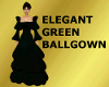 Elegant Green Ballgown
