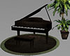 Country Piano w/Plant