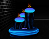 Candles Blue