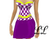 LL: Purple Yellow Dress
