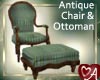 Mari Chair & Ottoman LT