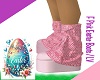 LV/F Pink Easter Boots