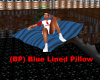 (BP) Blue Lined Pillow