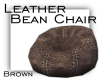 [S9] Leather Bean Chair