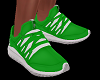 green  sneakers