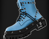 {!N} Blue Boots