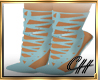 CH- Auroara  Blue Shoes