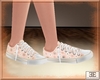 E Peach Flower Sneakers