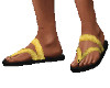 Pale Yellow Beach Sandal