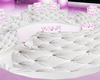 MAZ.. WHITE ROUND COUCH
