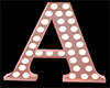 A Pink Letter Neon