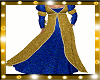 Juliet Blue/gold gown