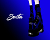 Boots Goth blue