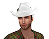 White Cowboy Hat (M)