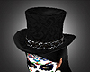 Sugar Skull Top Hat