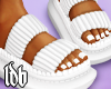 Mila White Sandals