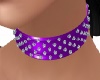 Diamond Choker-Purple