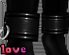 ankle cuffs black m