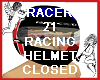 RACER 21 HELMET - CLOSED