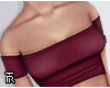 ❥ Wine Bare Top.