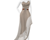 creme long Dress