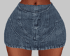 denim miniskirt