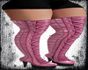 Thigh High Pink Boots