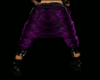Hip hop pants/purple
