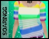 S= Striped Rainbow Top