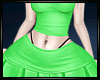 Rina Lime Skirt