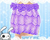 Floral Skirt Purple