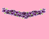 Purple Orchid Garland
