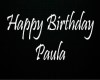Paula Birthday sign
