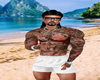 WHITE BEACH SHORTS
